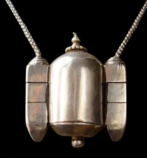 Pure Silver Lingam Thayathu Ayigiri Amulet Casket from Sri Karpagambal Jewellery